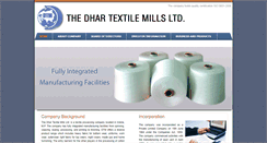 Desktop Screenshot of dhartextile.com