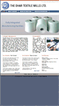 Mobile Screenshot of dhartextile.com